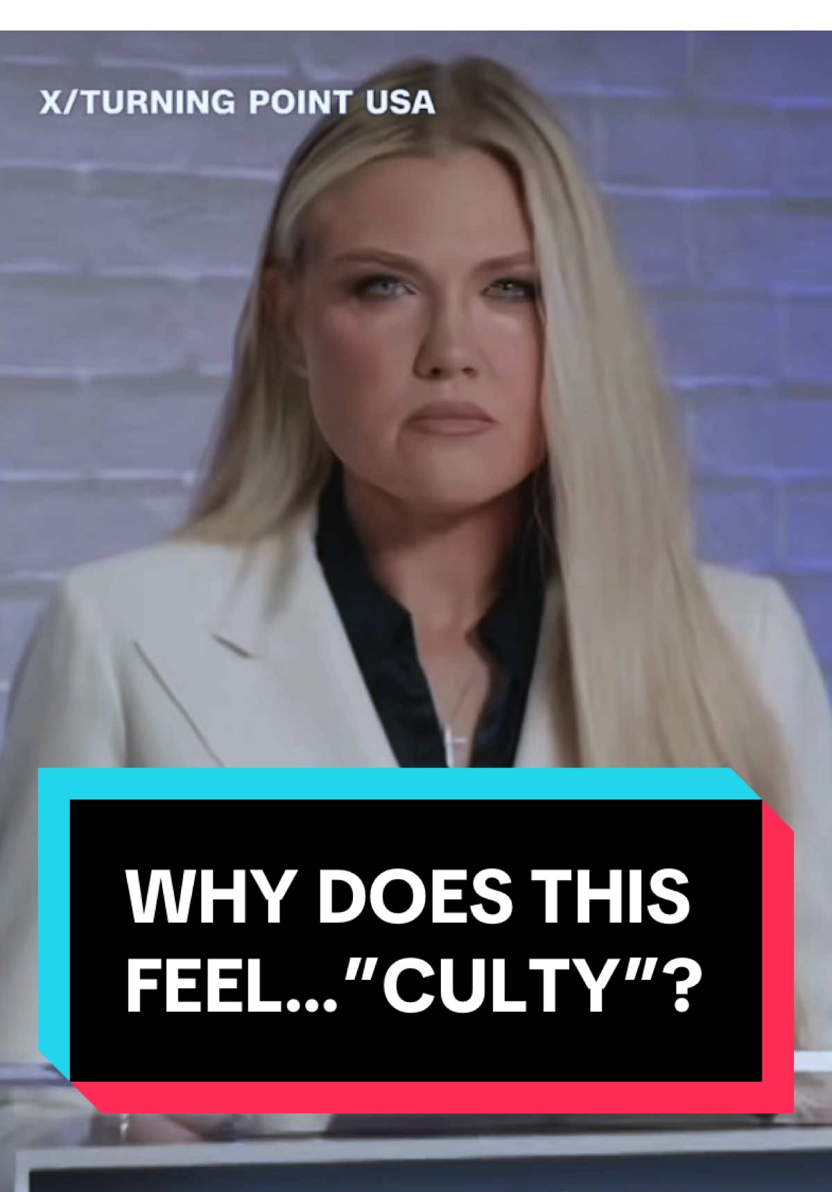 Why does this feel “culty”?! 