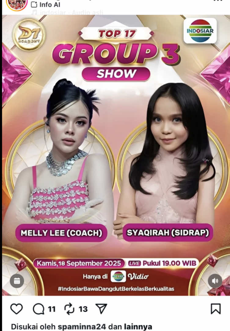 4⭐️ & 2SO SYAQIRAH SIDRAP - LHO’ KOK MARAH #syaqirahda7 #syaqirahsidrap #lhokokmarah #dangdutacademy7 #mellylee 