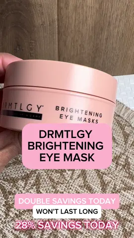 DRMTLGY EYE MASK ***DOUBLE SAVINGS WON’T LAST LONG*** BENEFITS: DRMTLGY DRMTLGY Eye Patches DRMTLGY Skin Brightening Eye Patches Eye Patches Review Dark Circle Treatment Under Eye Care Eye Patch Routine Eye Patch Results Eye Patch Before After Bye Dark Circles Under Eye Brightening Puffy Eyes Tired Eyes Fine Lines Bright Eyes Under Eye Fix Depuff Your Eyes Glow Up Eyes Skincare For Eyes Morning Skincare Night time Skincare Hyaluronic Acid Eye Patches Fine Lines Crows Feet Niacinamide for eyes Caffeine Eye Patches FLASHE SALE  DOUBLE SAVINGS FREE SHIPPING #flashsale #freeshipping #drmtlgy #crowsfeet #wrinkles 