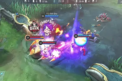 that one cool chou creator & crazy valen 😜 #mlbb #mobilelegends #valentina #chou #soloboyml 