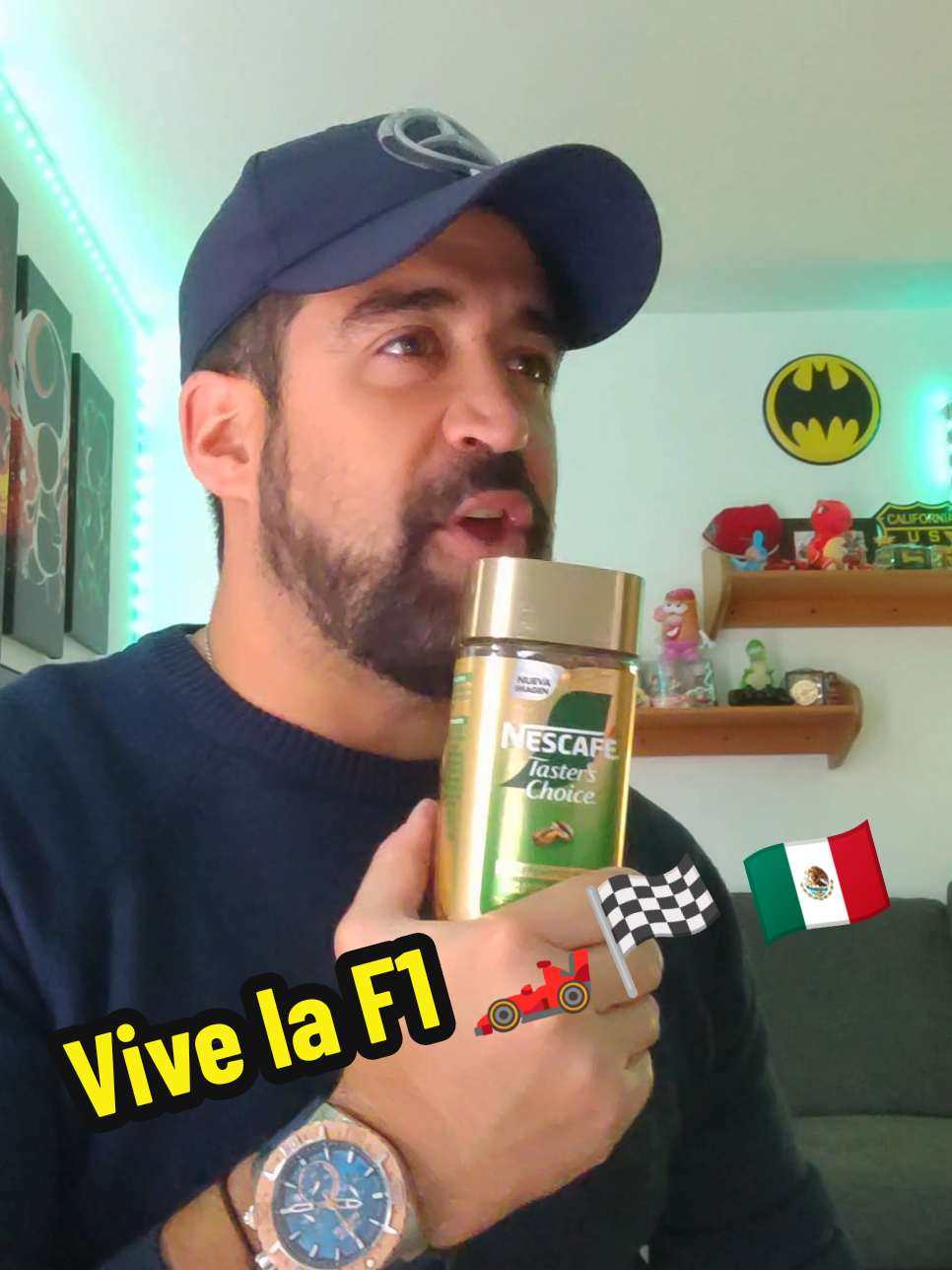 Abre DRS y lánzate a la #formula1  🏁🏎️🇲🇽 con @NescafeMX #f1  #checoperez #nescafetasterschoice #temerecesungrancafé 