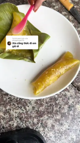 Trả lời @phngphng6516 🤗🤗#lambanh #banhchuoiduongthotnot