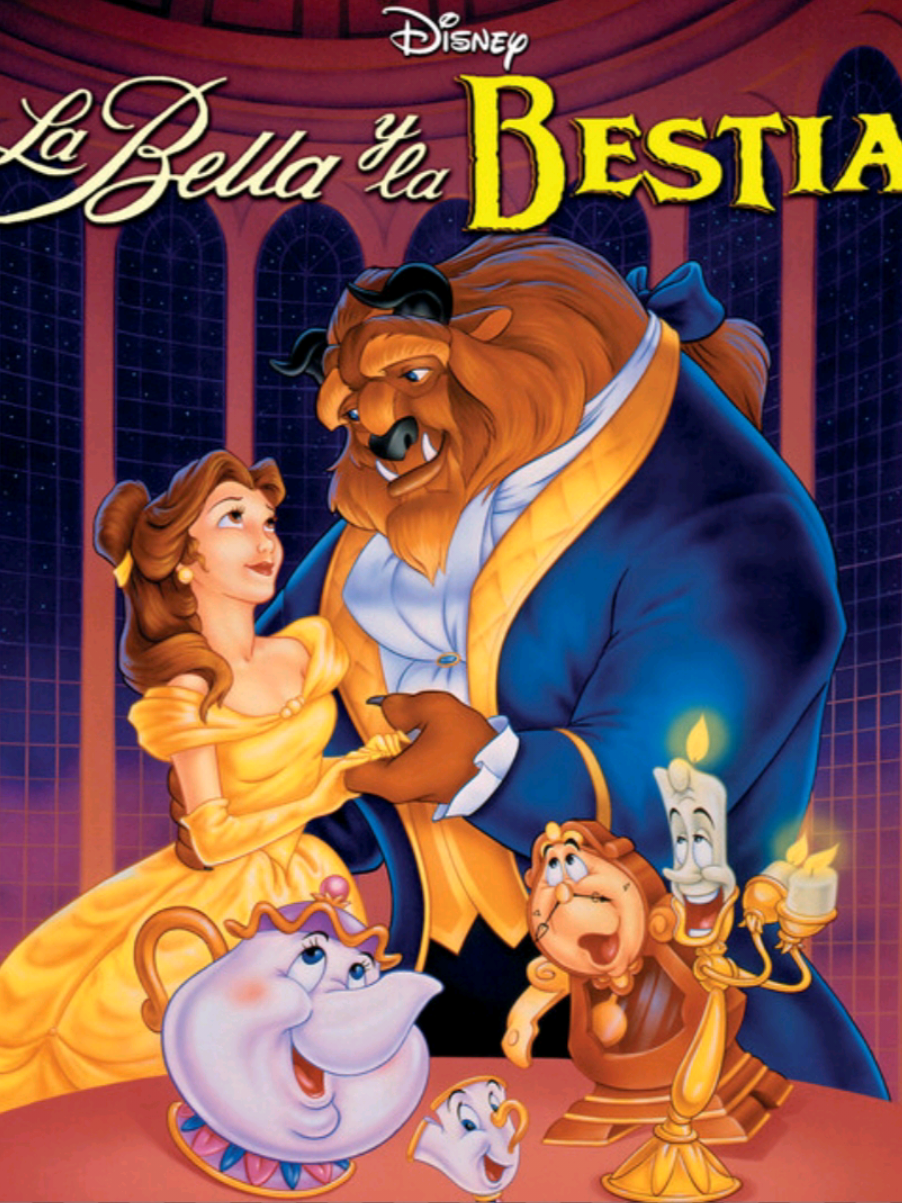 La bella y la bestia #princesa #peliculadisney #paratii