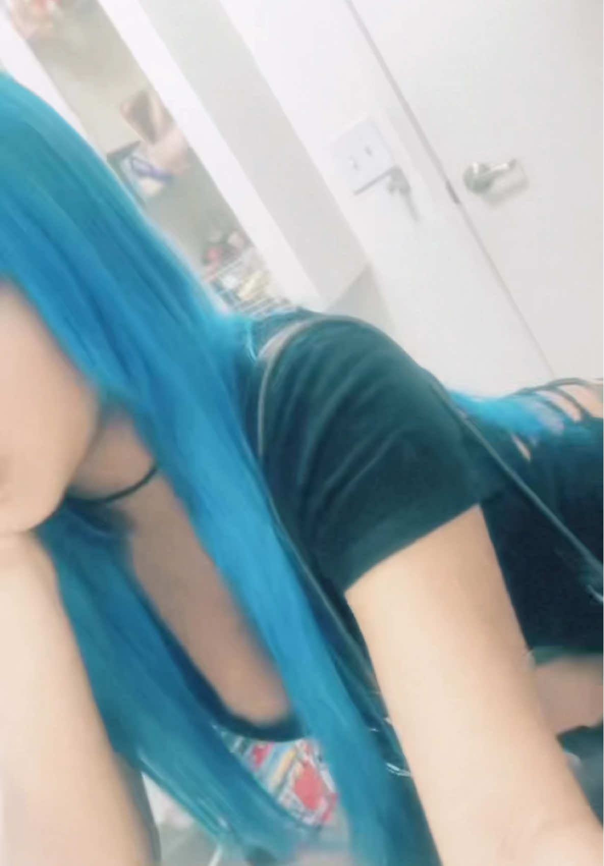 I freakin miss #bluehair 