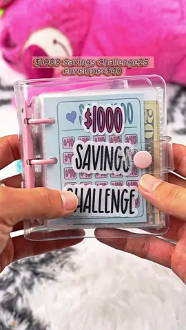 This $1000 Savings challenge makes saving $1K easy! #savingmoney #savingschallenge #savings #moneysavingtips  #envelopechallenge #moneychallenge #tiktokmademebuyit