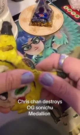 OG Sonichu Medallion Upgraded, Rebirthed and Redeemed. 9-18-2025 #cwcvillegaurdian #sonichumedallion #chrischanawareness #lolcows 