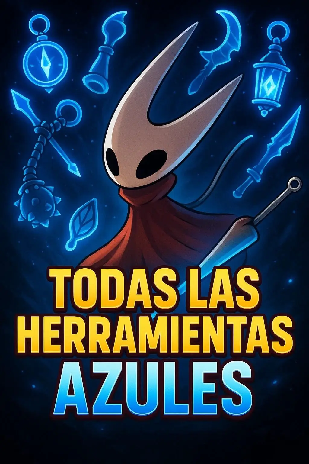Guía rápida de para encontrar todas las herramientas azules en Silksong 🔵 Te muestro dónde encontrarlas con sus ubicaciones.  #silksong #hollowknightsilksong #gaming 