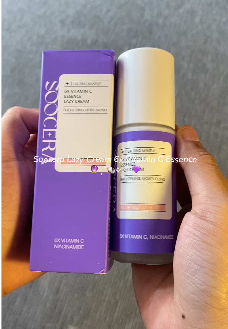 sapa yg blm tau produk satu ini? underrated yaa pdahal bagussss🤧🫶🏻 @SOOCERA💜 #soocera #lazycream #vitamincessence #sooceralazycream #3in1 #skincare #makeup #bodycare #OverskinLipCheck 