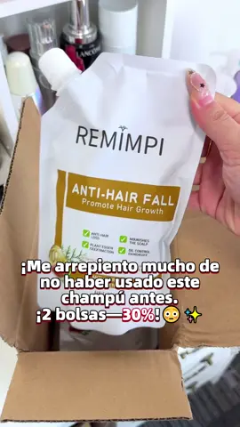 El champú de jengibre que me recomendó un amigo es muy bueno; si tu pelo está más fino o se te está cayendo, ¡pruébalo!#Remimpi #alopecia #crecimientodelcabello  #fallfreshness #tiktokshoprestock 