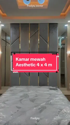 Build vt viral interior kamar 4 x 4 m . Emang best seller banget konsep gini 😊 Free konsultasi dm #kamaraesthetic #kamarmewah #desainkamar #kamarminimalis #makeoverkamar 