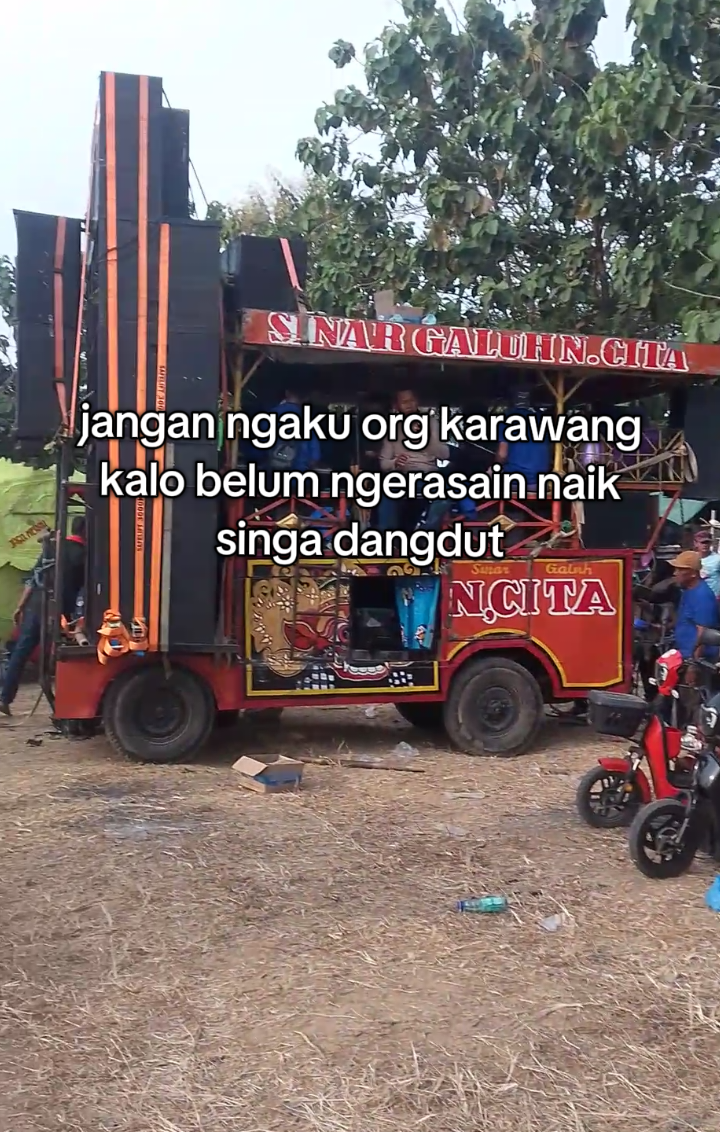 jangan ngaku org karawang kalo belum ngerasain naik singa dangdut #tarling_indramayu_cirebon #singadangdutkarawang #EtoyyKomara #singadangdut #4upage 