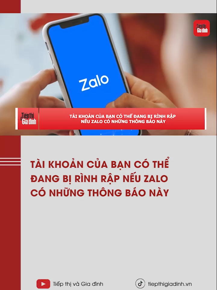 Tài khoản của bạn có thể đang bị rình rập nếu Zalo có những thông báo này #tiktoknews #tiepthigiadinh #xuhuongtiktok2025 #xuhuong #LearnOnTikTok #canhbaoluadao
