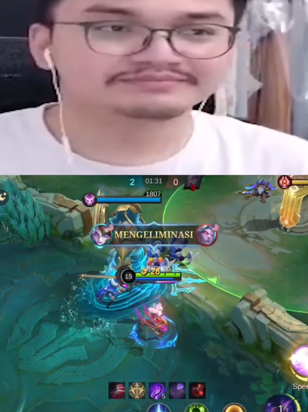 ketika pemegang m1 buka jasa mabar #MLBBNEXT2025 #NEXTJagoanMabar  #mobilelegends  #drazenkanzen 