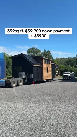 399sq ft bunkhouse on wheels #tinyhome #fyp #tinyhouse #viral #foryou #CabinLife ##AffordableHousing #affordable #housetour #house #dreamhome #cabin #giantmades #PrefabLiving #prefabhouse #prefab 