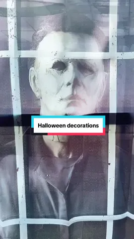 Check out all the horror movie characters   #Halloween #halloweendecorations #HorrorMovies #FreddyKrueger #MichaelMyers @Good Home 