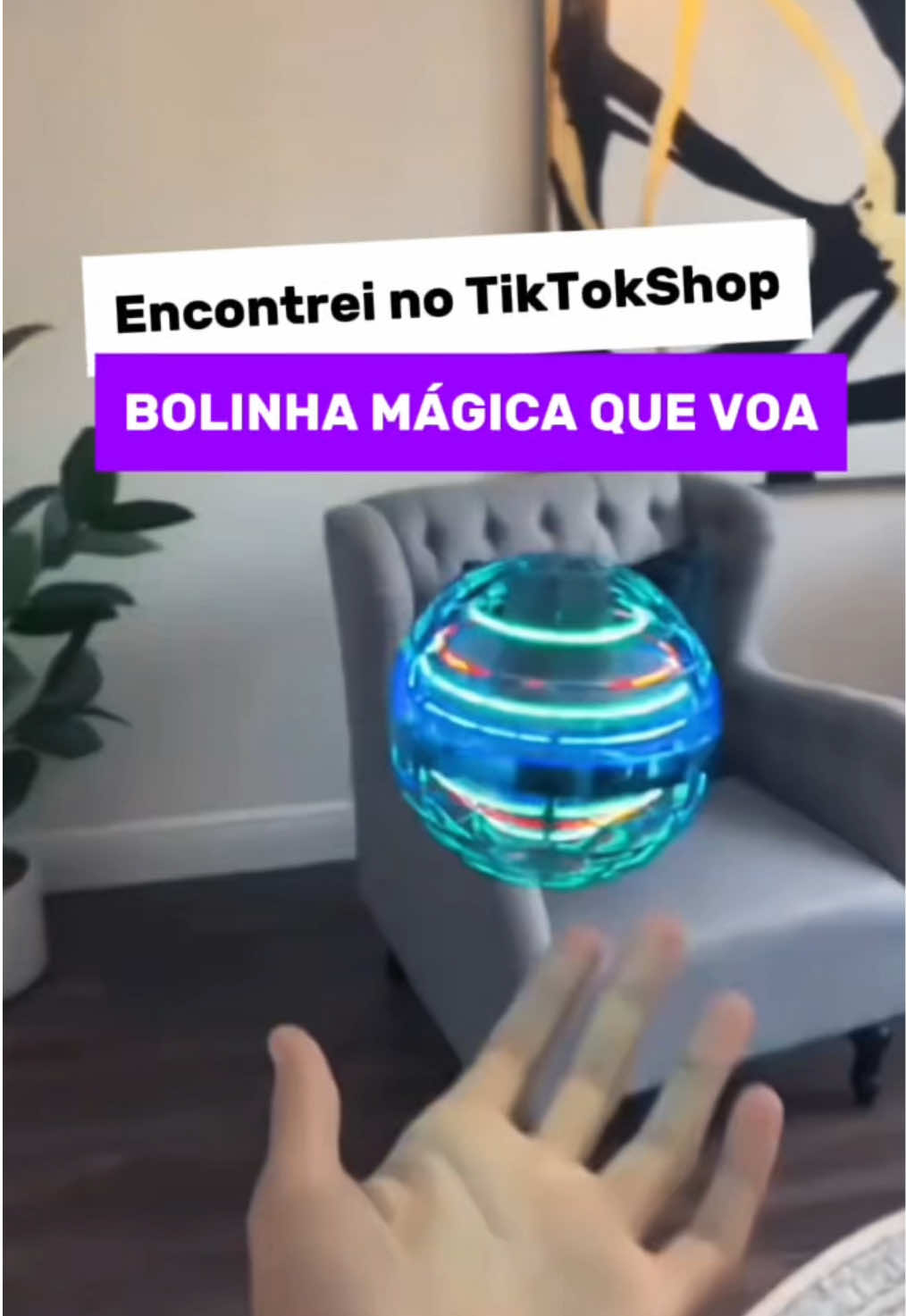 essa bolinha voadora é muito legal  #brinquedovoador #brinquedos #infancia #viralvideos #tiktokshop 