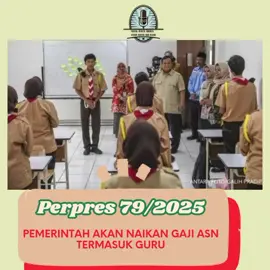 Kabar baik untuk para aparatur negara. Presiden Prabowo Subianto berkomitmen untuk menaikkan gaji dan akan dirasakan ASN hingga pejabat negara. Prabowo baru saja mengubah beberapa program kerja 2025. Hal itu tertuang dalam Peraturan Presiden (Perpres) Nomor 79 Tahun 2025 tentang Pemutakhiran Rencana Kerja Pemerintah Tahun 2025. Aturan itu mulai berlaku pada tanggal diundangkan 30 Juni 2025. Salah satu yang diubah Prabowo adalah rencana kenaikan gaji aparatur negara. Prabowo nampak menambahkan poin kenaikan pejabat negara dalam program kerja terbaru. baca selengkapnya di : https://finance.detik.com/berita-ekonomi-bisnis/d-8119039/rencana-besar-prabowo-naikkan-gaji-asn-hingga-pejabat-negara  #presidenprabowo   #bobbykartanegara🐱   #asnnaikgaji 