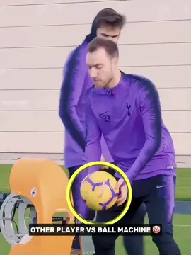 Players vs Ball Machine + Him ☠️ #football #fyp #hn47⚽️ 