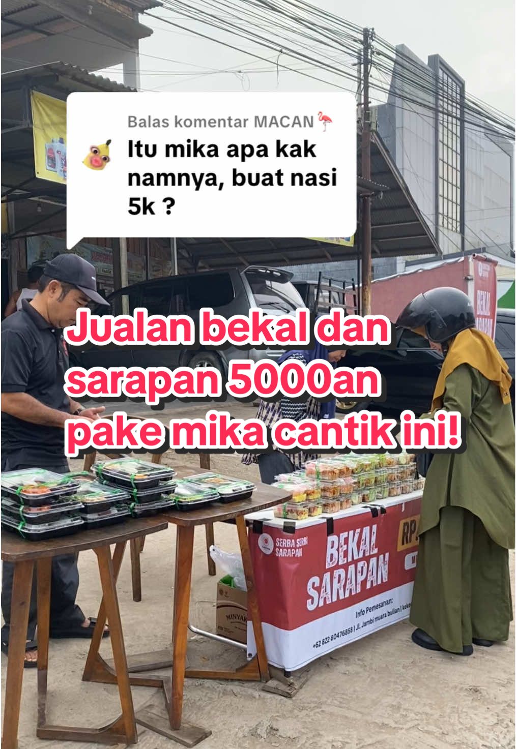 Membalas @MACAN🦩 pake mika ini buat tampilan nya ngga kaya bekal dan sarapan yang dijual 5000an kan🤭 #sarapan #bekal #sarapanpagi #bekalanak 