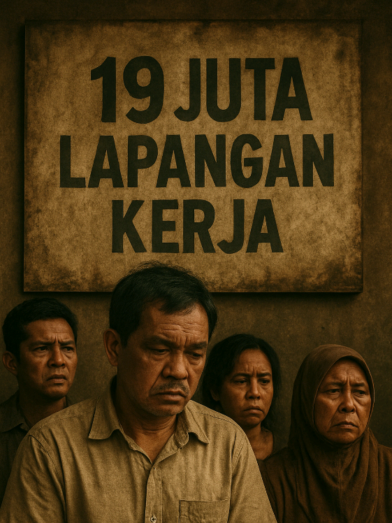Janji 19 Juta Lapangan Kerja — Mana Bentuknya Setelah Hampir Setahun?#promoseruweekend #fyp #foryou #creatorsearchinsights #presiden 