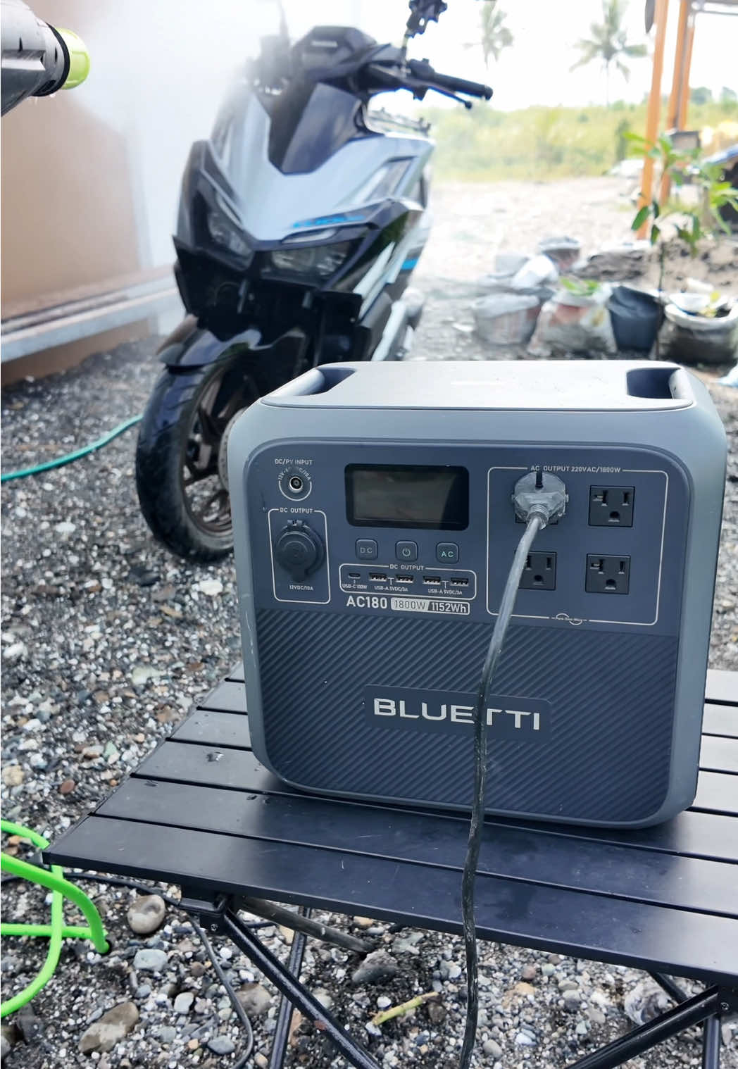 Pang malakasamg power station talaga yaan basta bluetti 🤣 tapos na ang laban pwede sa solar pwede rin sa koryente i charge san kapa @BLUETTI 