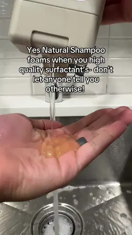 Got some high quality decyl glucoside in there 🫧🧼  #nounnaturals #fyp #hair 