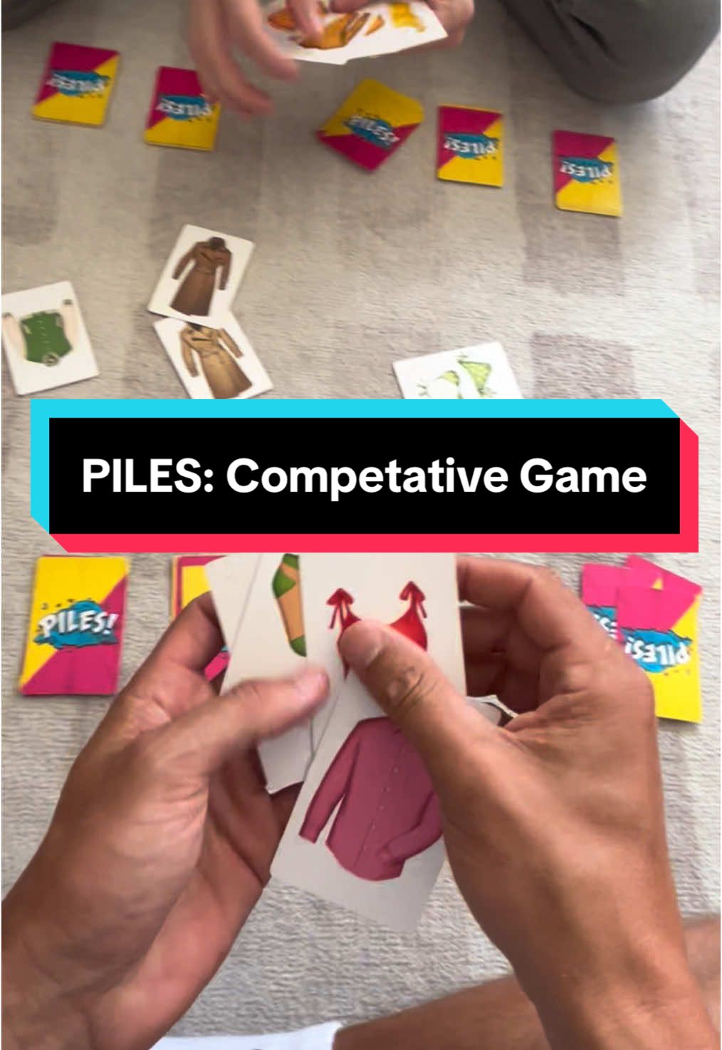 Do not try this game if you are competative!!! #lifeinfullglow #holidaygame #gamenightfun 