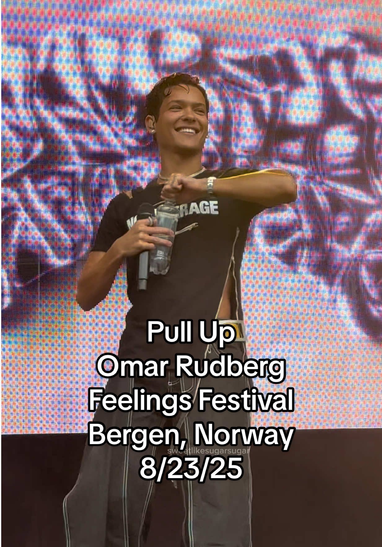 Pull Up @OMAR at @Feelings festival  THERE IS NO ONE LIKE HIM!  Go see Omar opening for the amazing @Zara Larsson next month!!! You don’t want to miss two extremely talented artists!! This is gonna be an epic concert!!  #omarrudberg #omarrudbergedit #fyp #fypシ #fypage @TEN Music Group @Atlantic Records 
