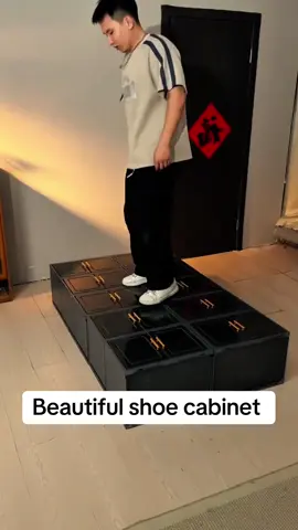 With this shoe cabinet that dose not require insulation, your home will be neat and tidy#tiktokshop #shoecabinet 