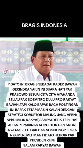 BRAGIS INDONESIA #prabowo #prabowosubianto #gerindra #barajp #gibranrakabuming #rakyat #fyppppppppppppppppppppppp 