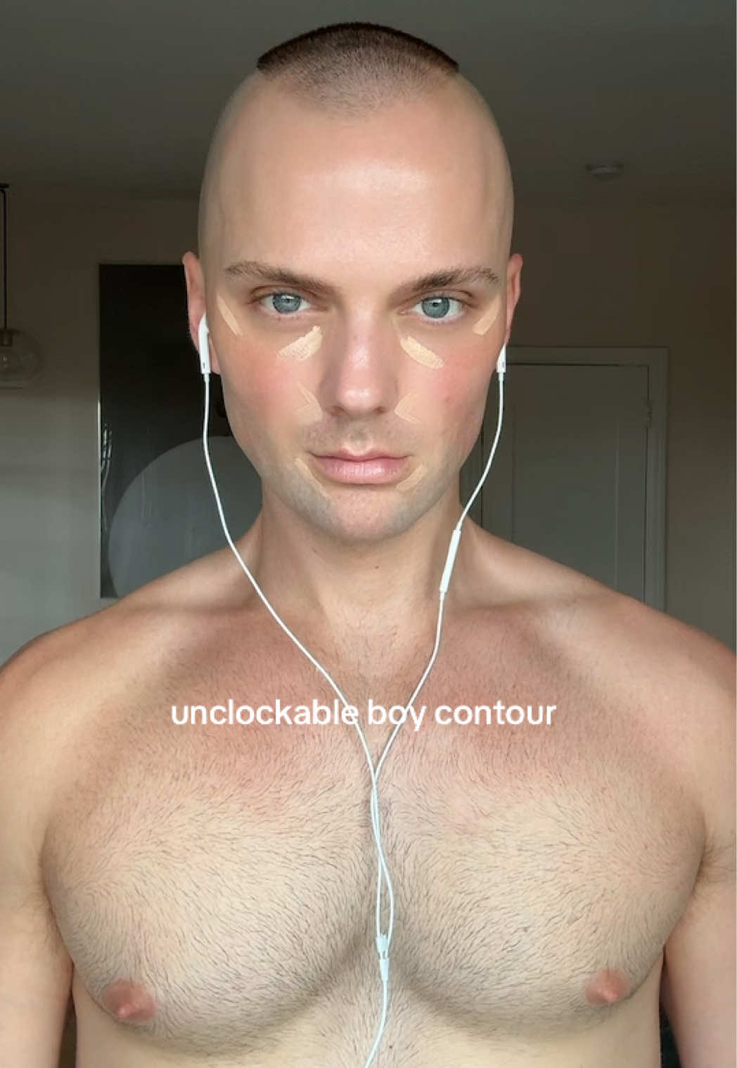 unclockable contouring guide 🫦 #makeup #mensmakeup #contour 
