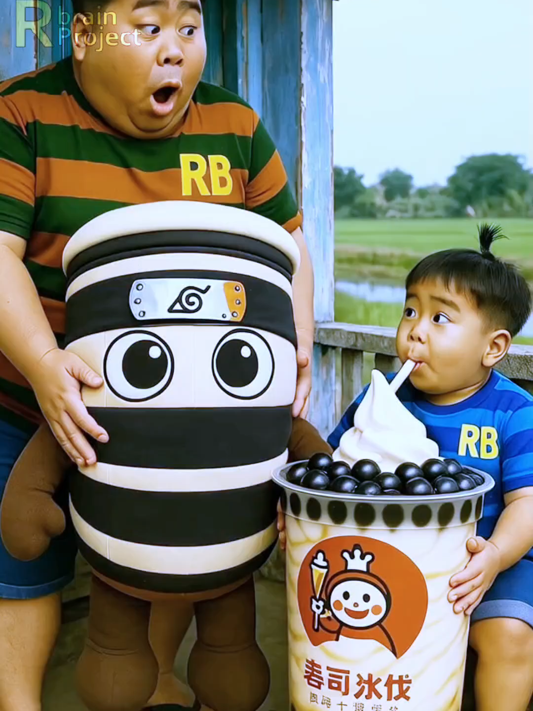 ADEK AKU jadi BANYAK 😱 - Rbrain Project OFFICIAL