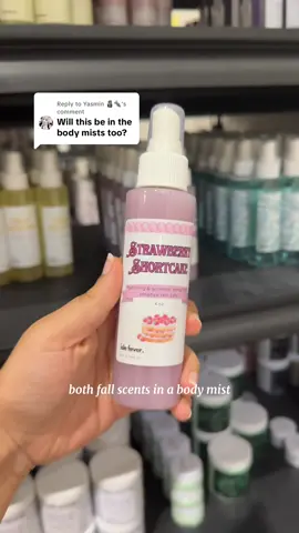 Replying to @Yasmin 🗿🔩 Today at 6 pm CST!!! #strawberryscents #gourmands #bodymist #perfumespray #allnatural 