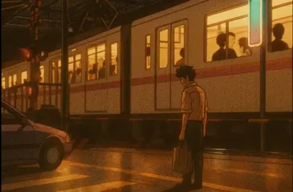 The endless cycle… #animeaesthetic #anime #aesthetic #retro #ai 