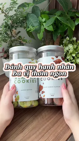Ăn thử đi mấy bà vị nào cũng thơm đậm vị ngon lắm #banhquy #banhhealthy #cookies #matcha #healthy 