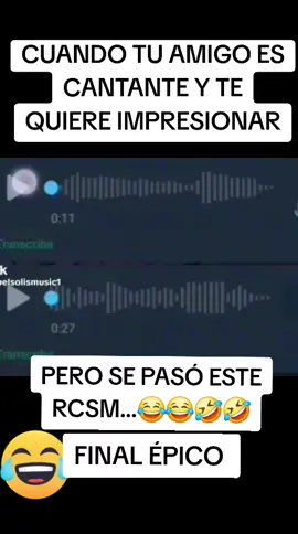 CUANDO TU AMIGO CANTANTE TE QUIERE IMPRESIONAR PERO EXAGERA DEMASIADO... #RUMBASON #SIPANEVENTOSPERU #GALLOSO2021 #JOHNNYDJ #HUMOR 
