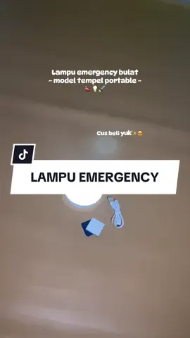 Bisa di tempel dan bentuknya mini portable #lampuemergency #lampuemergencyviral #lampuemergencytempel #fyppppppppppppppppppppppp #yukbelilagi 