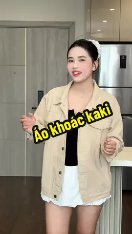 Áo khoác kaki mặc thời tiết này quá ok các a ạ #kieugialinh #aokhoacnam #aokhoackaki #lados 