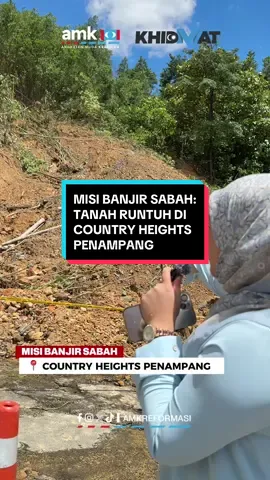 AMK hari ini berada di lokasi tanah runtuh di Country Heights Penampang. Tiada sebarang kemalangan jiwa dilaporkan namun beberapa kerosakan telah dilaporkan dan penduduk telah dipindahkan ke lokasi yang lebih selamat.  #AMKREFORMASI #MISIBANJIRSABAH #KHIDMATMALAYSIA 