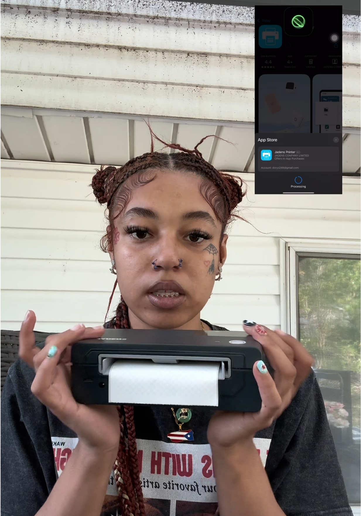 Pack my @Depop order and print my shipping label using @Jadens printer  Depop: doryyyy
