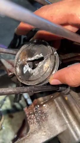 piston pecah,klep patah,stang seher bengkok💔 #vario125 #4u 