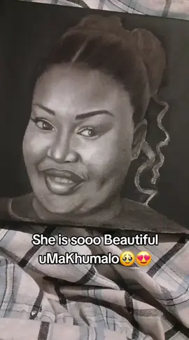 My beautiful client... Her Beautiful Aura Pops even in a drawing... Stay Beautiful sis... Inside out... A time of Ease is present in your life❤️ #charcoalonartist #femaleartist #shembe #shembeunyazilwezulu #southafricanartist 