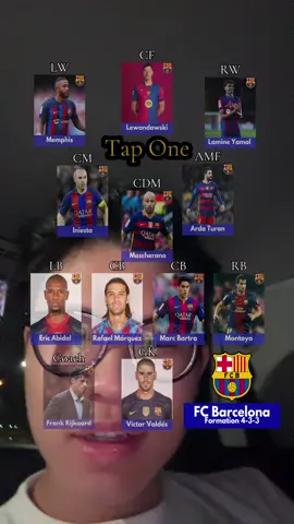 Best 11 Barcelona sepanjang masa versi Rafel! 🔵🔴 Coba komen siapa favorit kamu di lineup ini? 👇⚽ #YooscoutID #bola #sepakbola #barca #football