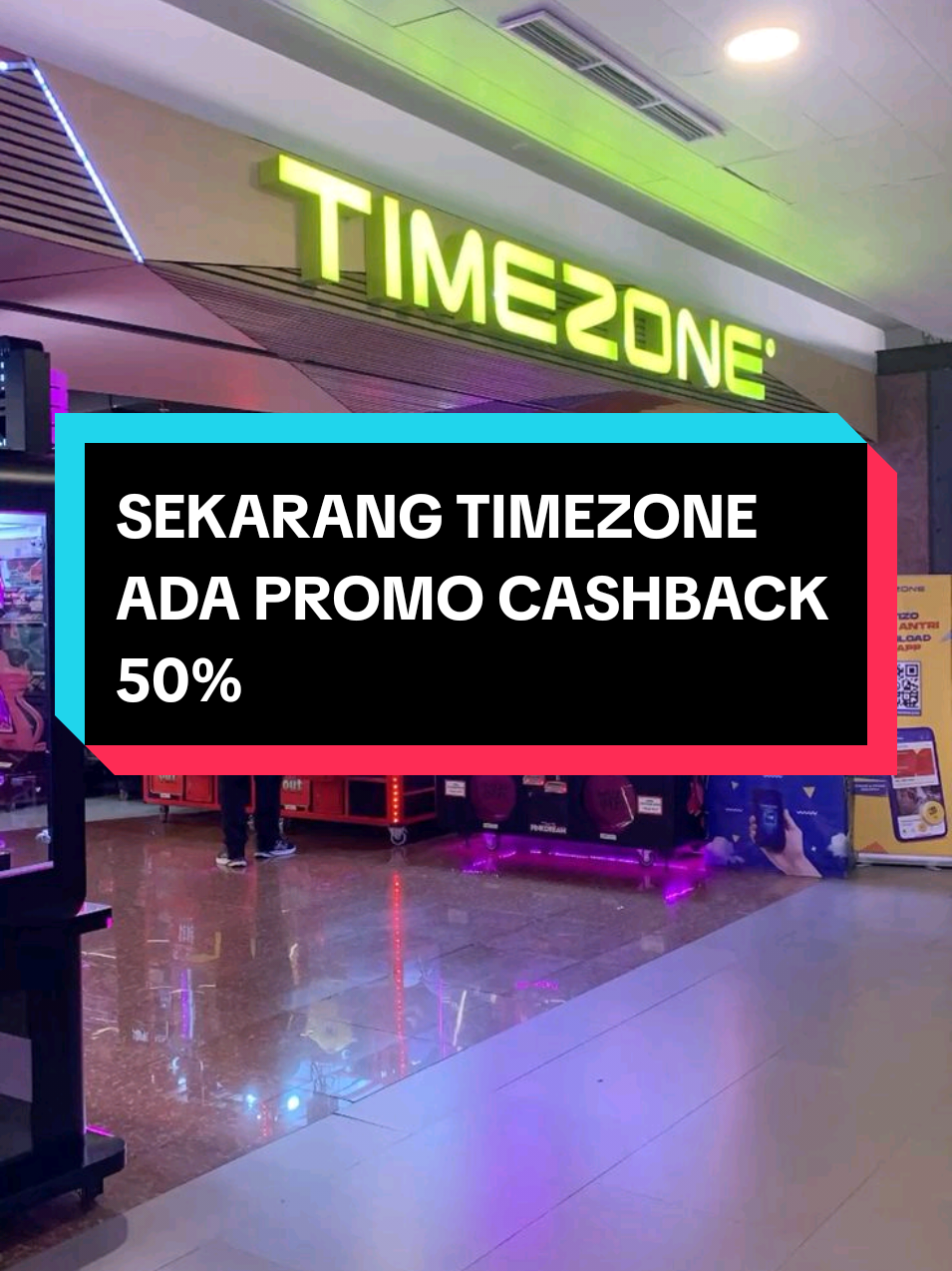 Sekarang Promo Diskon 50% Top Up Saldo Timezone Kalo Pake Voucher Promo Dari TikTok