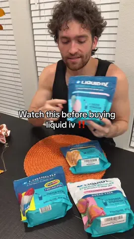 Watch this before buying liquid iv ‼️ #liquidiv #liquidivhydration #electrolytes #hydration #liquidivhydrationmultiplier @Liquid I.V. 