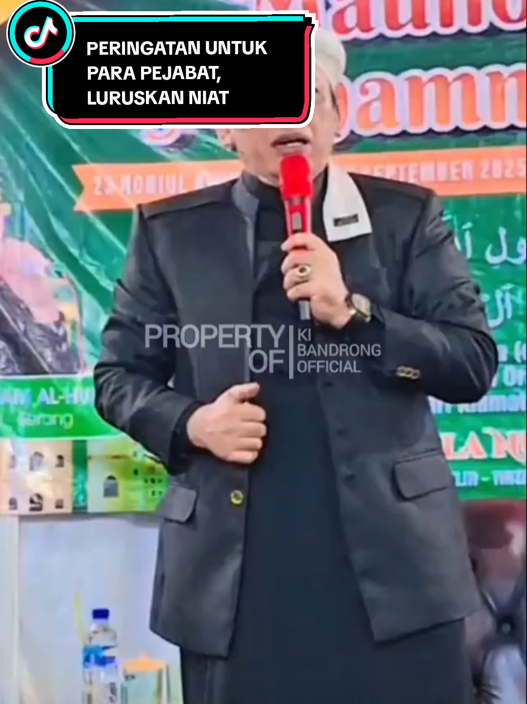PERINGATAN UNTUK PEJABAT NEGARA, LURUSKAN NIAT. @partaigerindra @_prabowosubianto #KHAS #kibandrong #khsyaikhulhidayat #ceramahpendek #videoceramahislami #livehighlights 