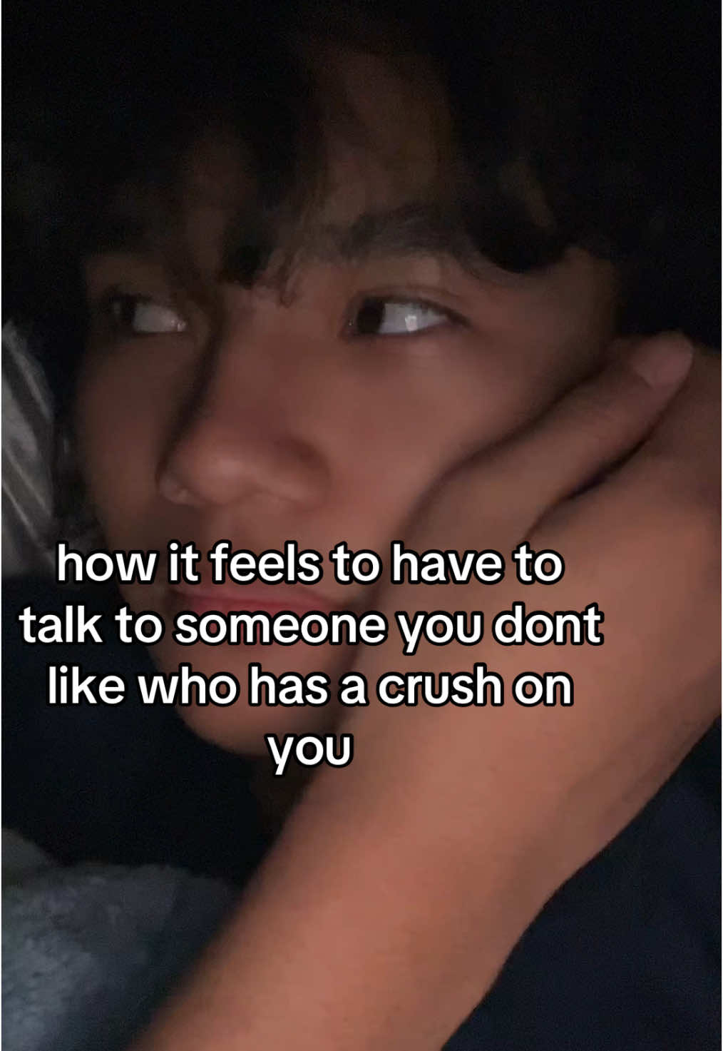 i literally hate when this happens like leave me ALONEEE i had to dealw this so much when i was in 8th grade #fyp #viral #relatable 