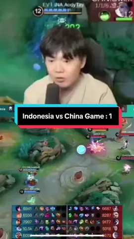 Indonesi vs Chine Game - 1, Epic Comeback china😱 #NEXTJagoanMabar #MLBBNEXT2025 #coachage #mlbb #fyp 