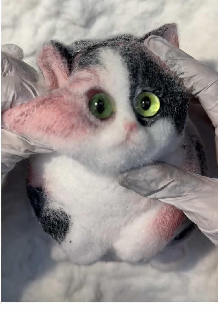Handmade#squishy #fyp #art #kitty #cute #cat 