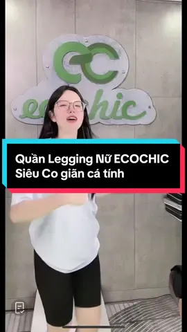 Quần Legging Nữ ECOCHIC Siêu Co giãn cá tính#thuyxinhlunglinh96 #thoitrang #quanleaging #quancatinhnu 